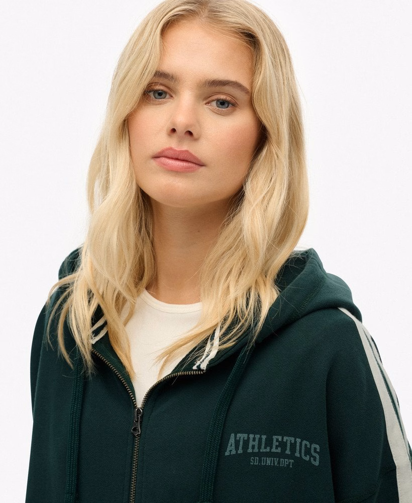 Athletic Essentials Relaxed Zip Hoodie