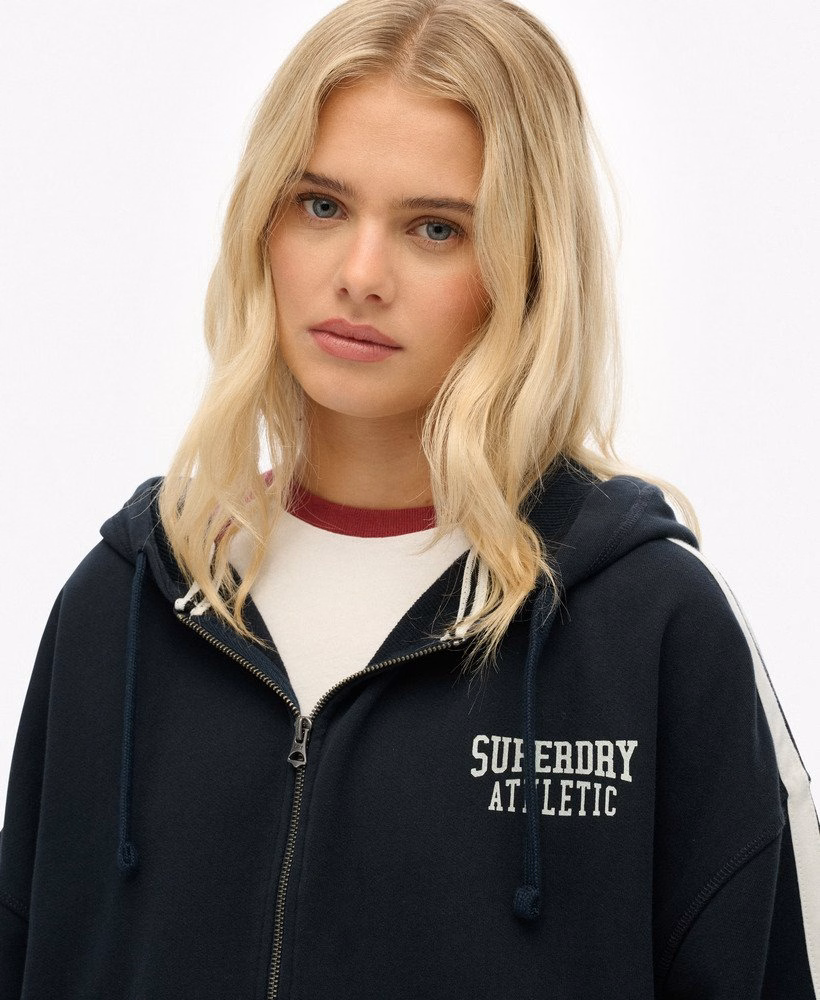 Athletic Essentials Relaxed Zip Hoodie