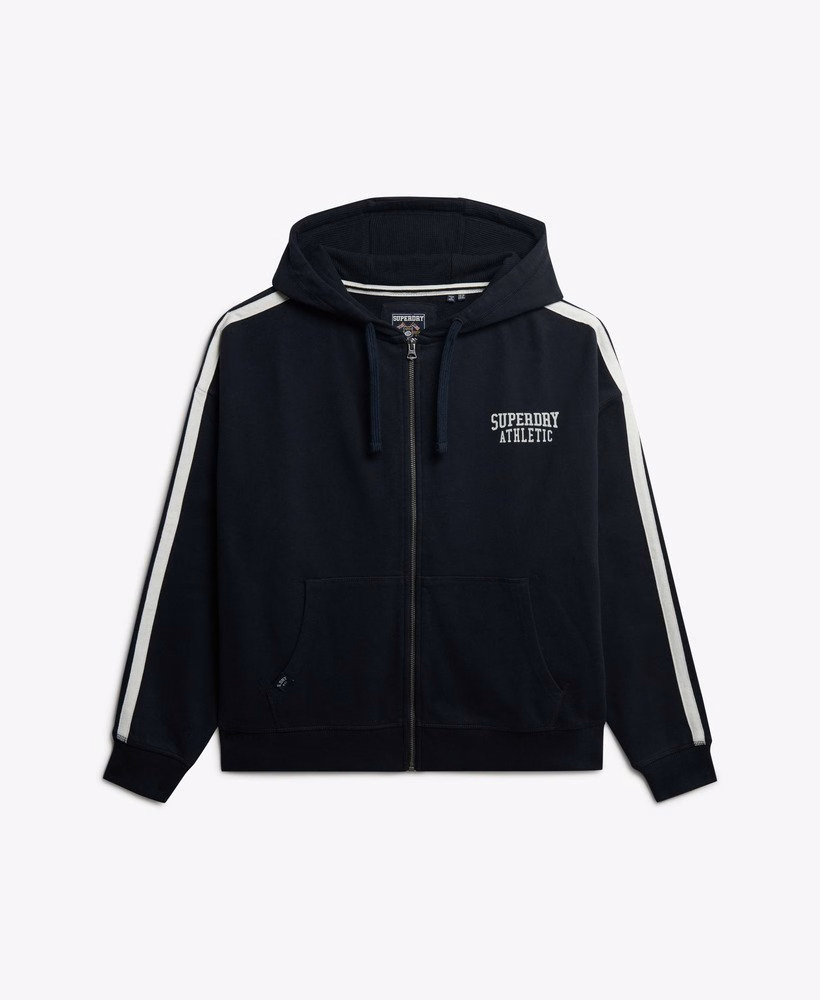 Athletic Essentials Relaxed Zip Hoodie
