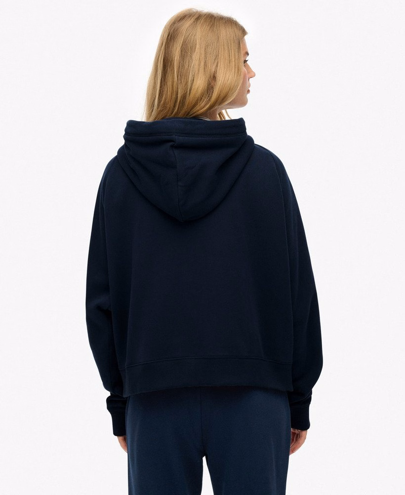 Essential Logo Raglan Zip Hoodie