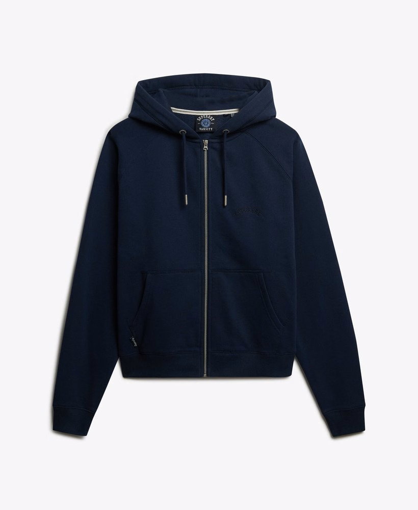 Essential Logo Raglan Zip Hoodie