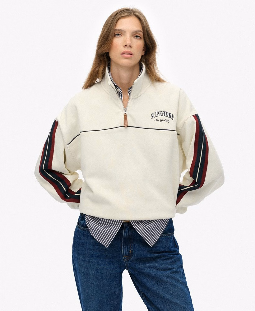 Country Club Tape Henley Jumper