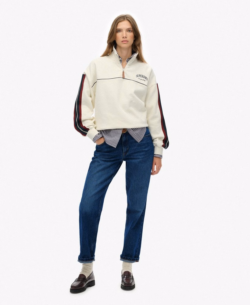 Country Club Tape Henley Jumper