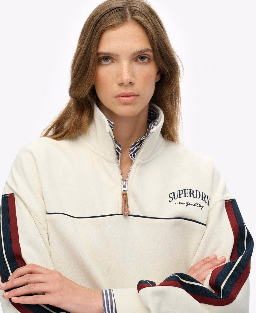 Country Club Tape Henley Jumper