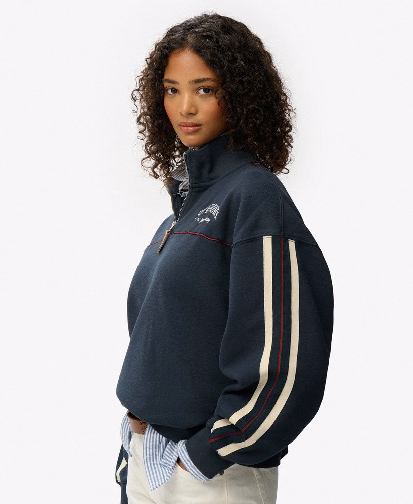 Country Club Tape Henley Jumper