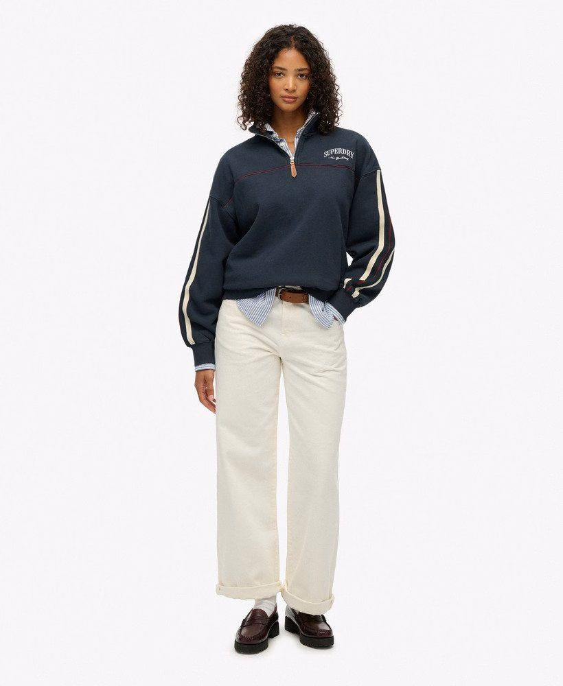Country Club Tape Henley Jumper