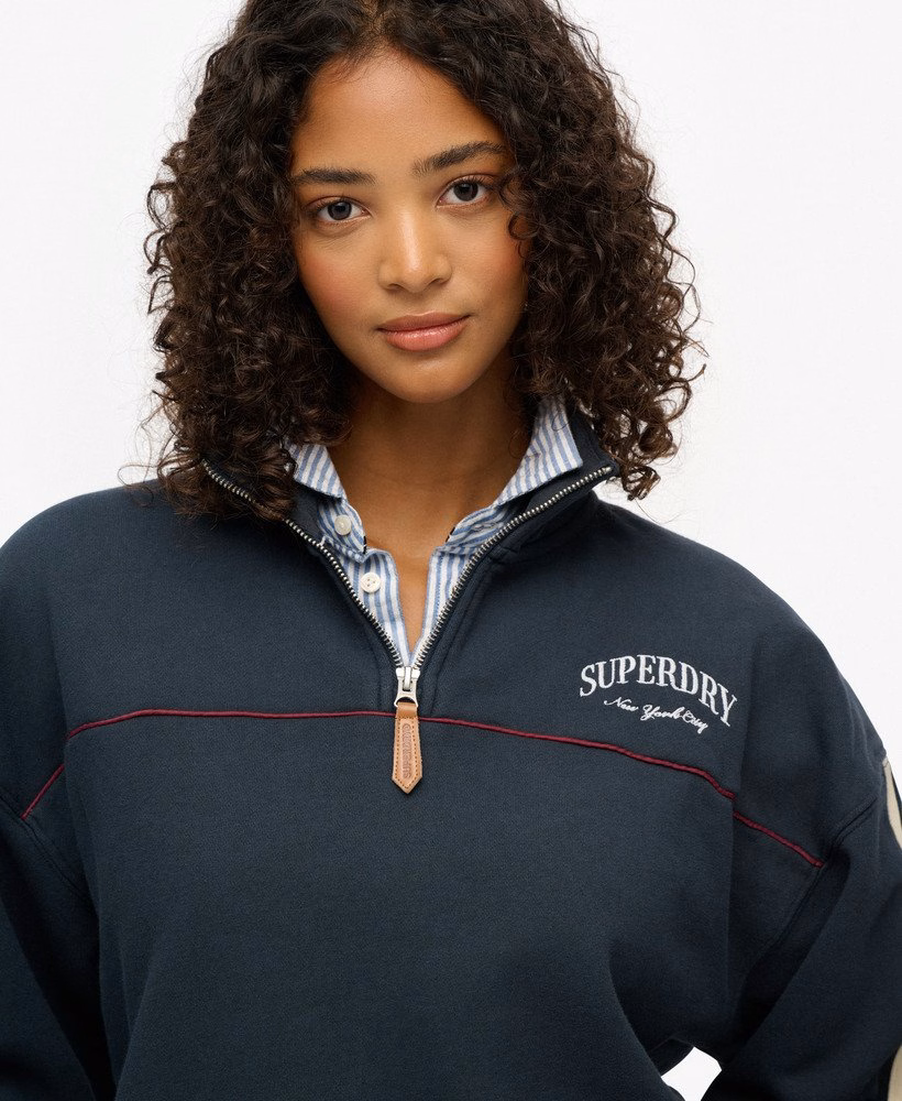Country Club Tape Henley Jumper