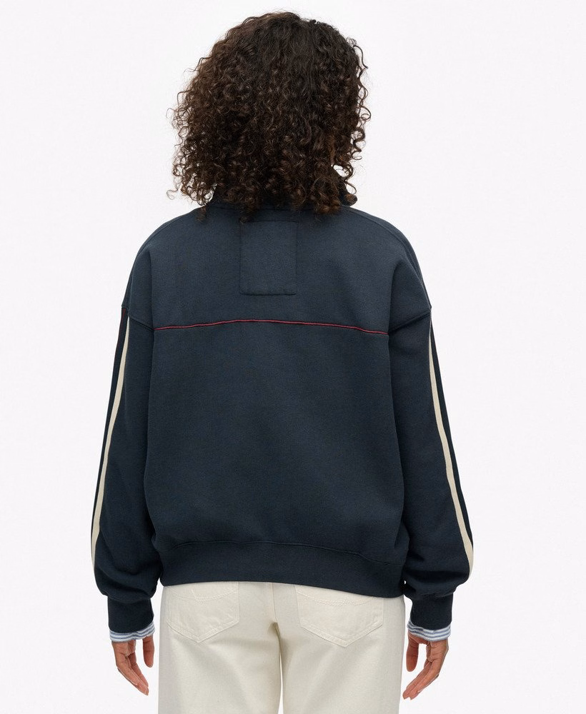 Country Club Tape Henley Jumper