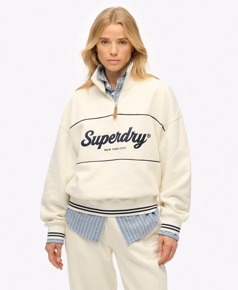 Country Club Half Zip Sweatshirt