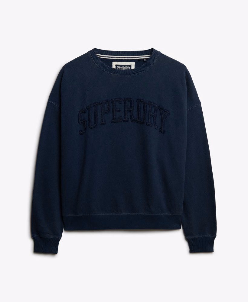Athletic Essentials Tonal Applique Crew Sweatshirt