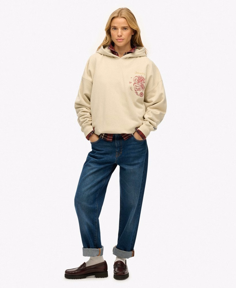 Tokyo Narrative oversized hoodie