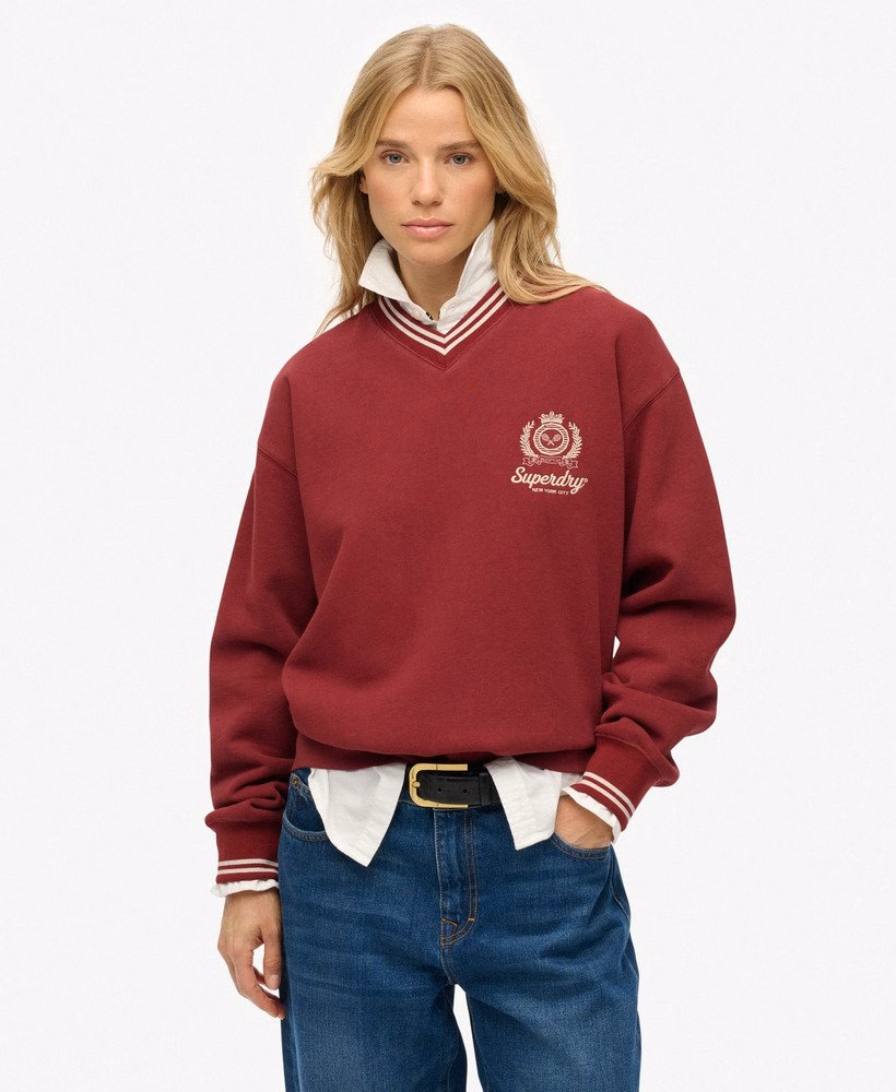 Country Club V-hals sweatshirt