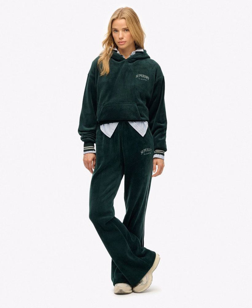 Country Club Velours Relaxte Hoodie