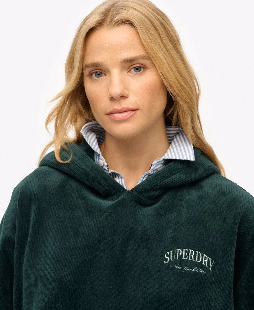 Country Club Velours Relaxte Hoodie