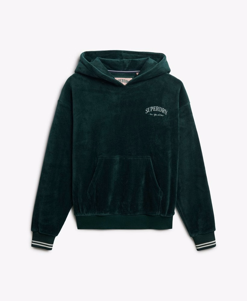 Country Club Velours Relaxte Hoodie