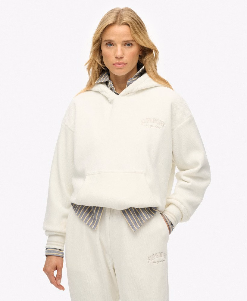 Country Club Velours Relaxte Hoodie