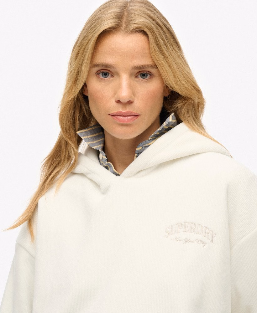 Country Club Velours Relaxte Hoodie