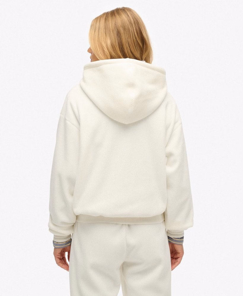 Country Club Velours Relaxte Hoodie