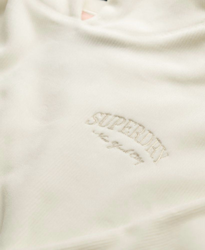 Country Club Velours Relaxte Hoodie