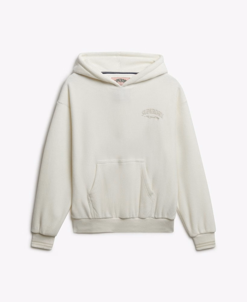 Country Club Velours Relaxte Hoodie