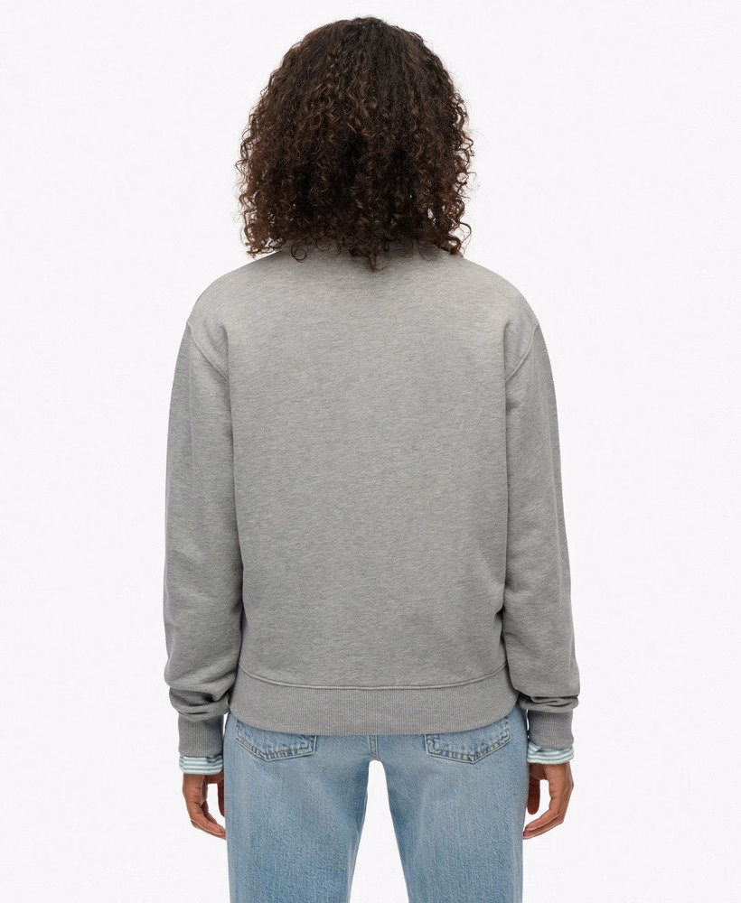 Country Club Crest Half Zip Sweatshirt