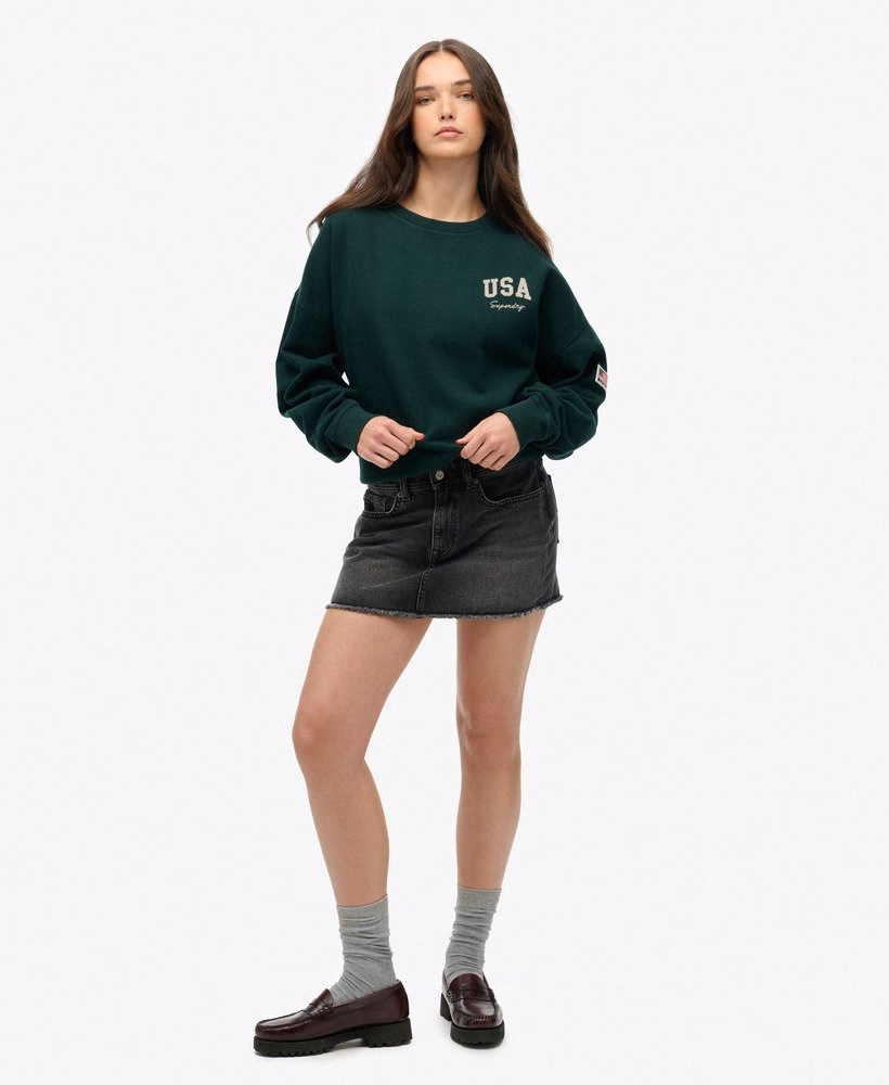 Athletic Essentials Relaxed Crew Sweatshirt