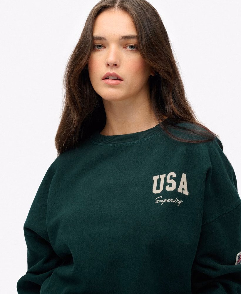 Athletic Essentials Relaxed Crew Sweatshirt
