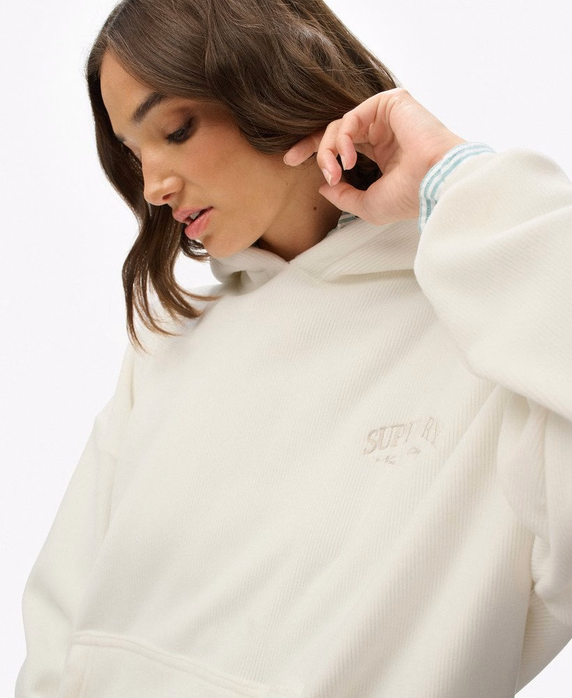 Country Club Velours Relaxte Hoodie
