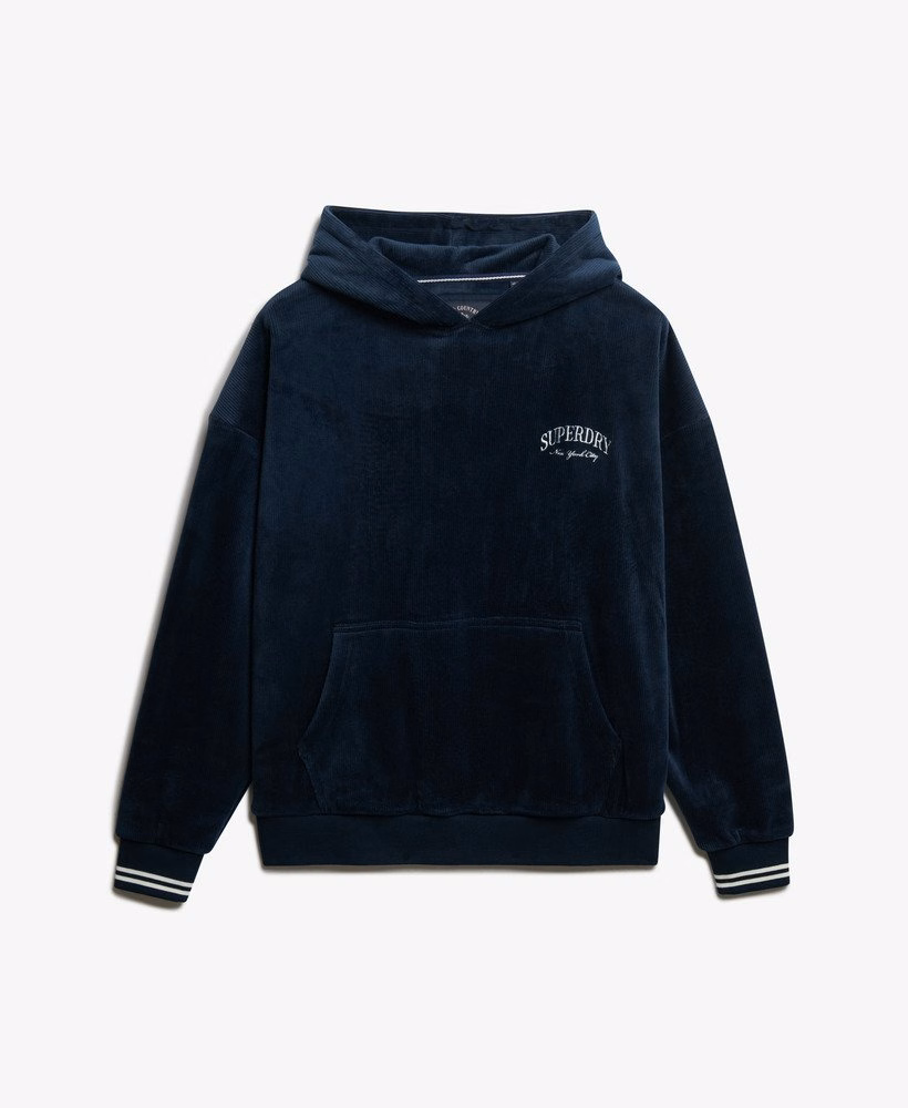 Country Club Velours Relaxte Hoodie