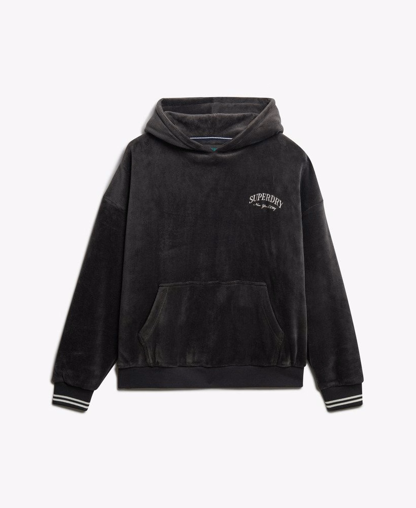 Country Club Velours Relaxte Hoodie