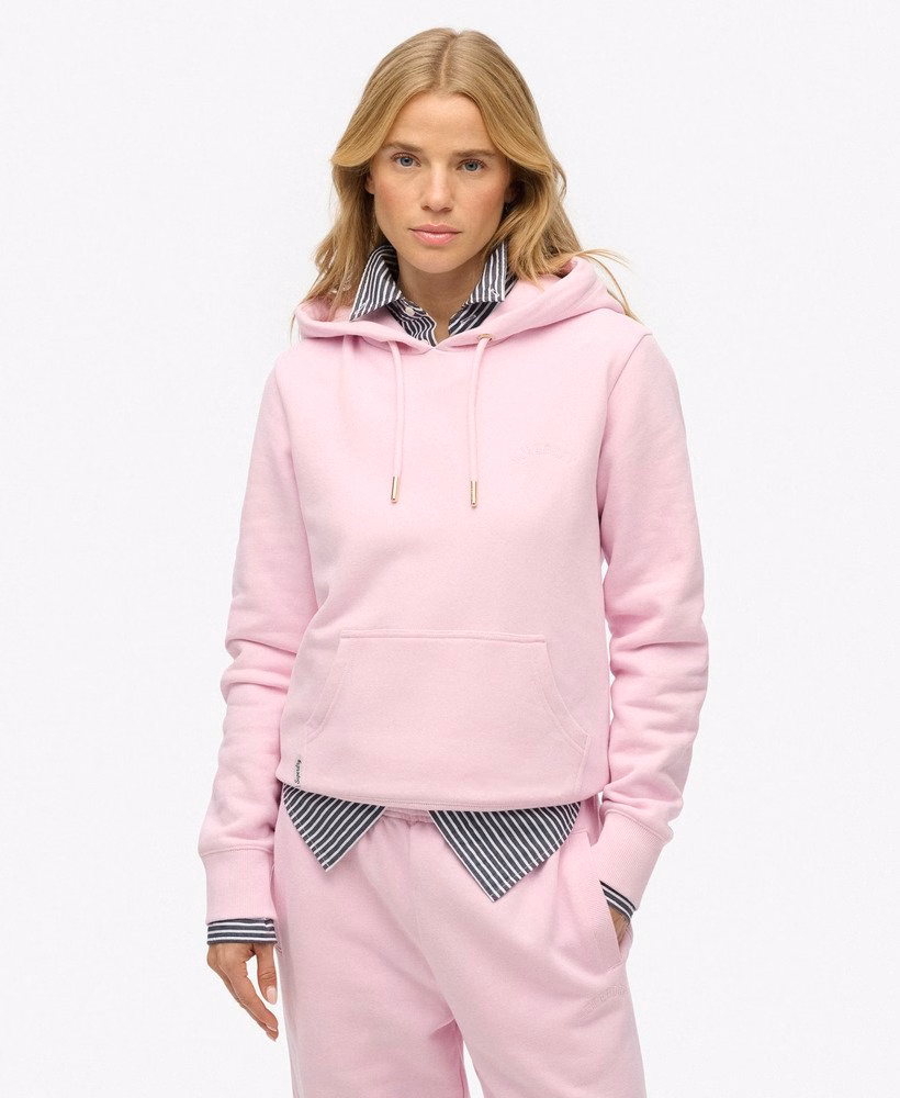 Hoodie met geborduurd Essential-logo