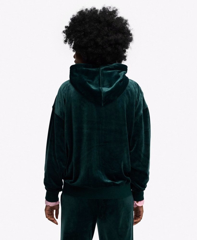 Country Club Velours Zip Hoodie