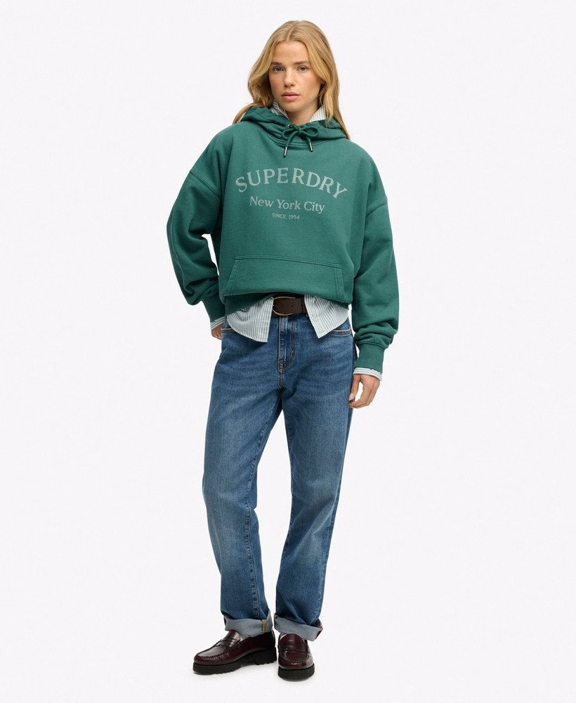 Luxe casual relaxte hoodie