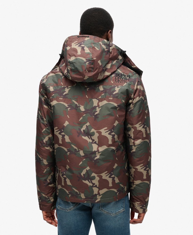 mountain sd windjack in alpine camouflage