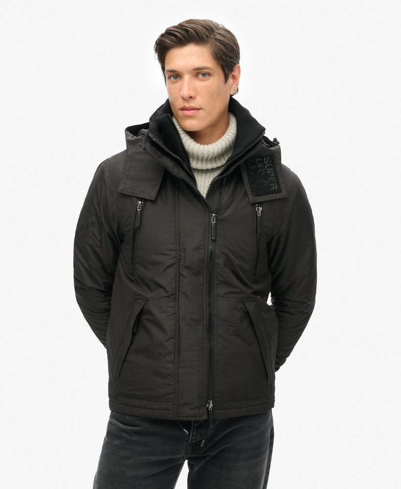 mountain sd windjack in zwart