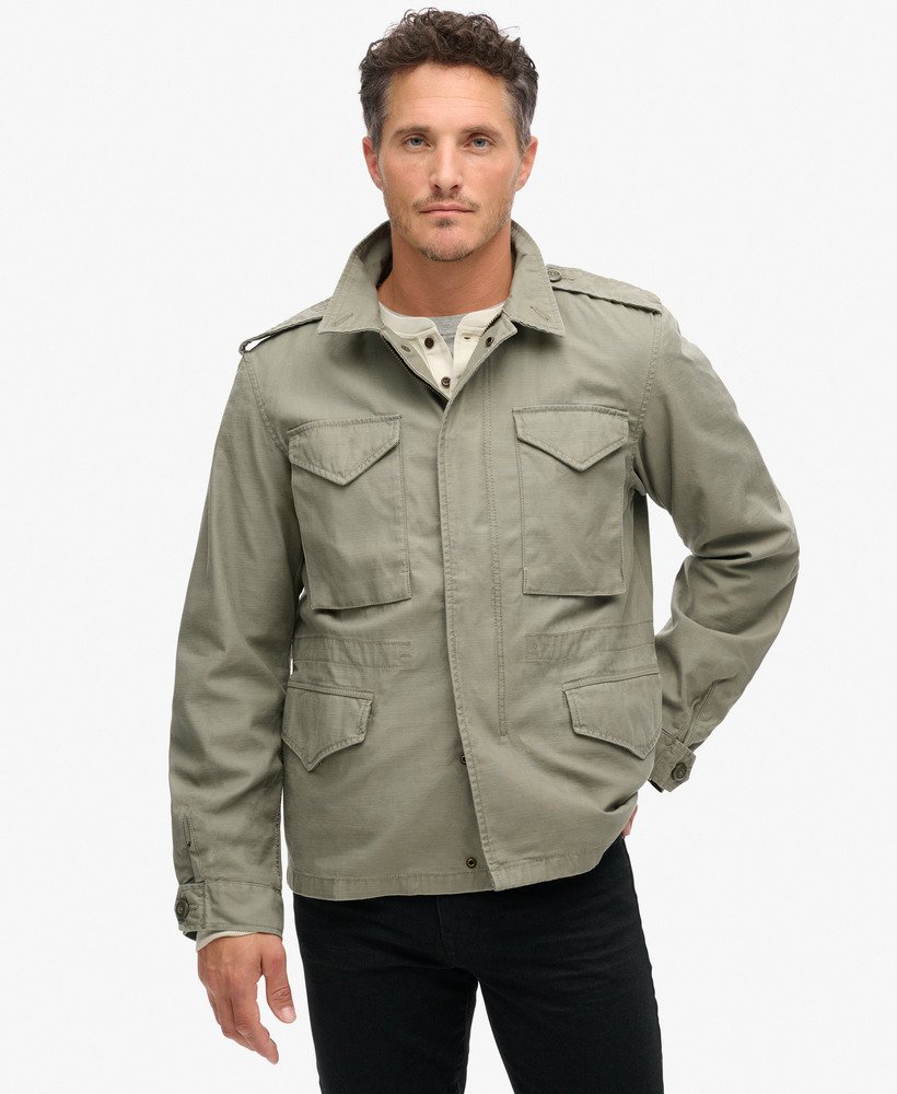 de merchant store - veldjas in burnt olive