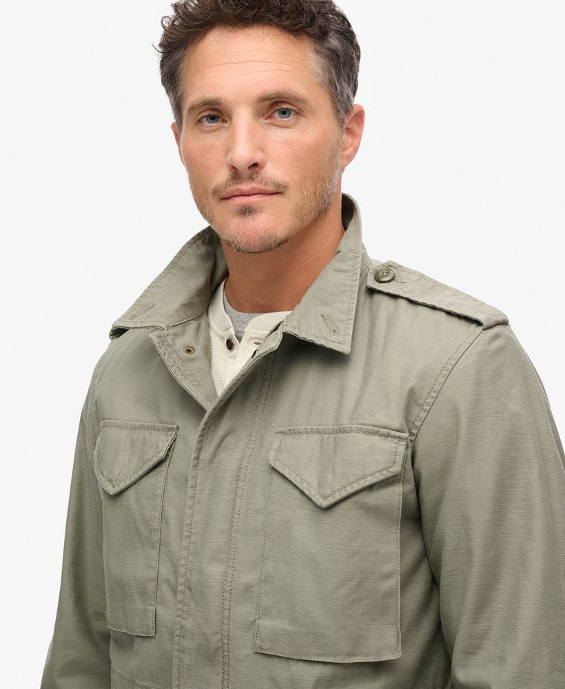 de merchant store - veldjas in burnt olive