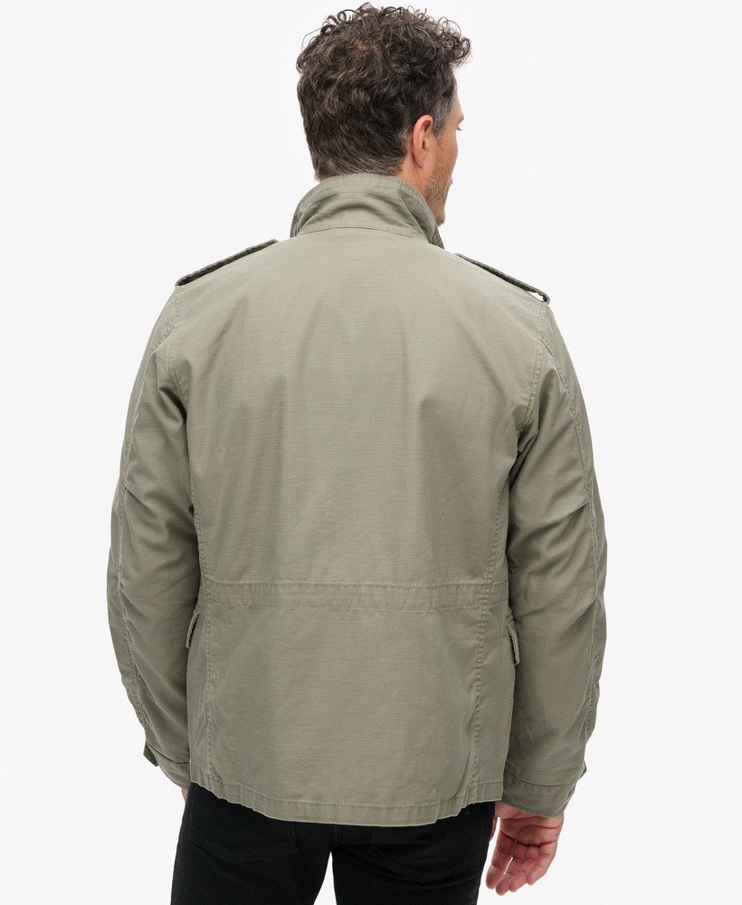 de merchant store - veldjas in burnt olive