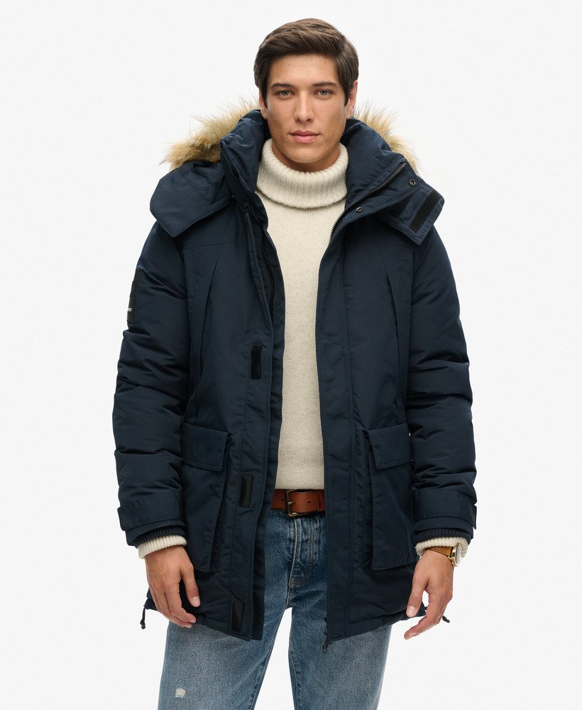 xpd everest parka in eclipse navy