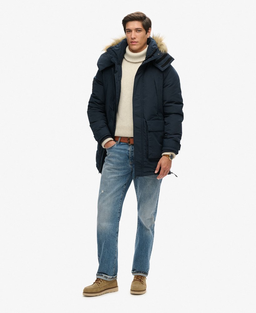 xpd everest parka in eclipse navy
