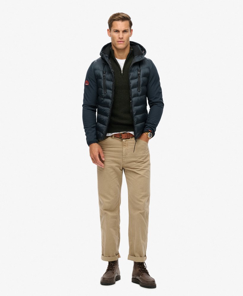 storm softshelljack met capuchon in eclipse navy