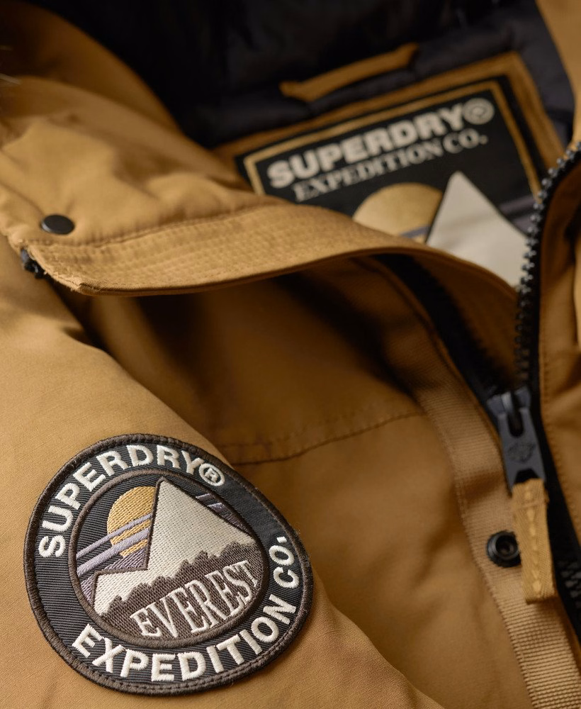Everest parka met imitatiebont
