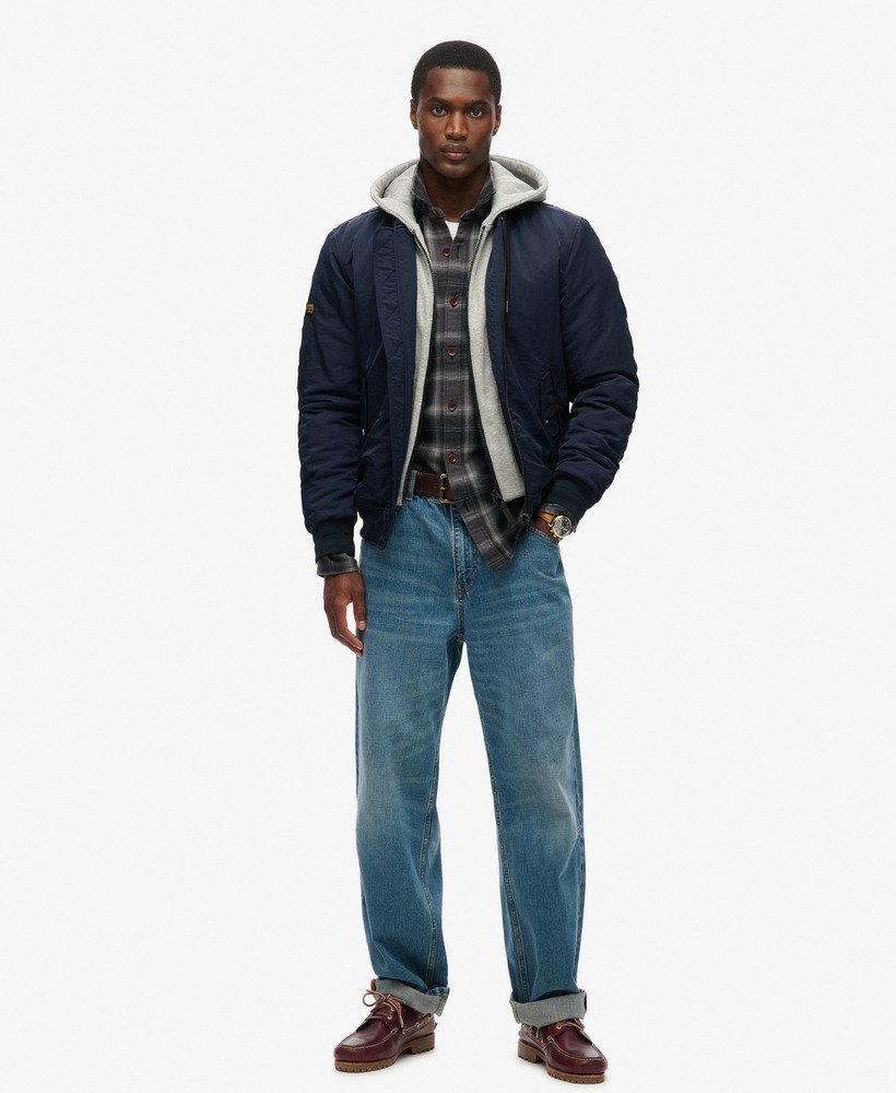 militaire ma1-jas met capuchon in eclipse navy