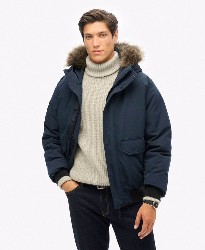 Everest bomberjack van imitatiebont