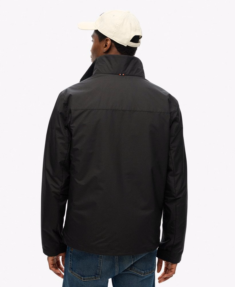 Windjack zonder capuchon met logo