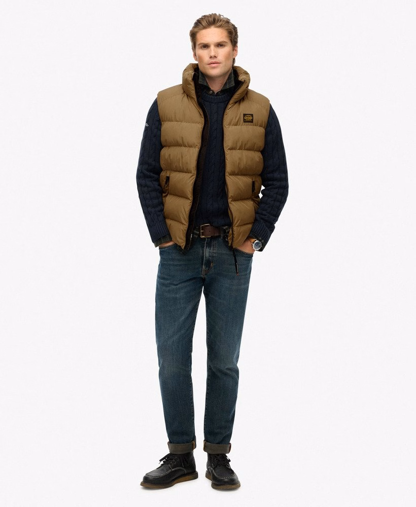 Sportief gewatteerd vest