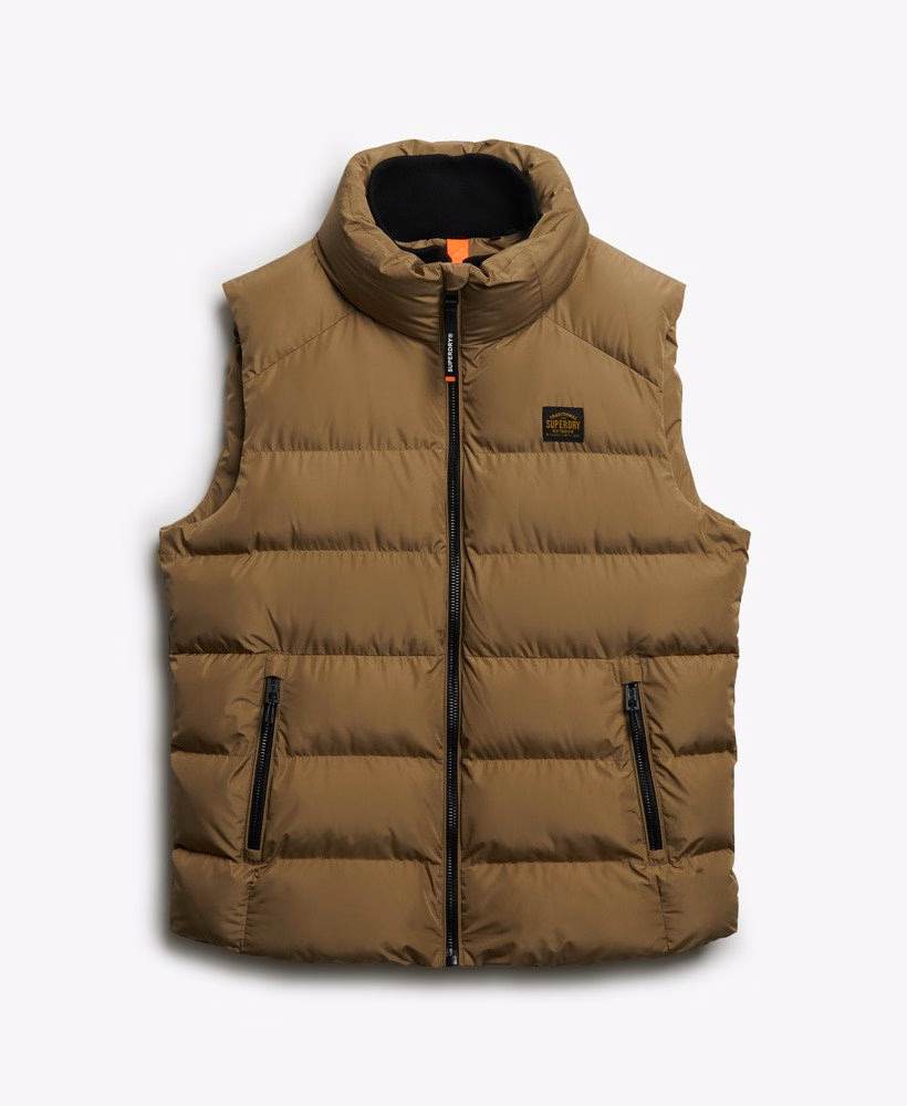 Sportief gewatteerd vest