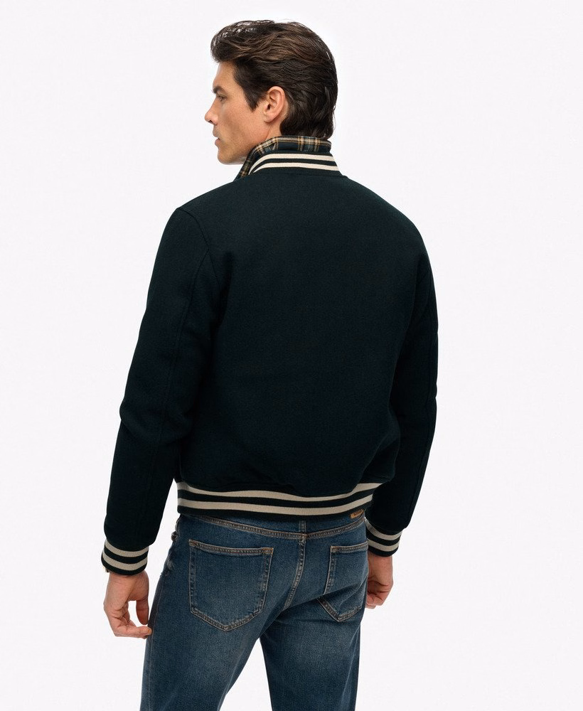 Varsity Monogram Bomberjack van wolmix
