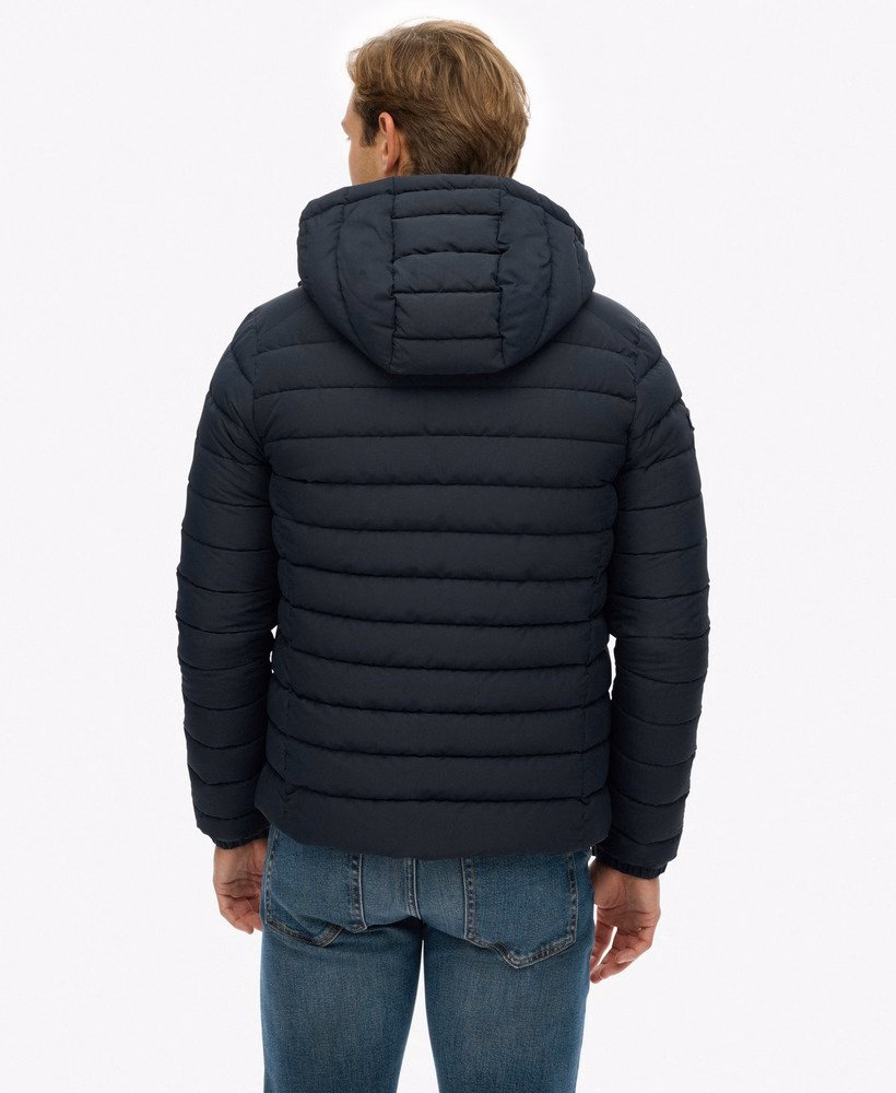 Gewatteerde Fuji-jas met capuchon
