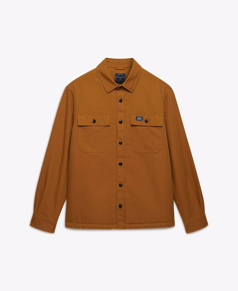 Vintage Borg gevoerd Miller overshirt